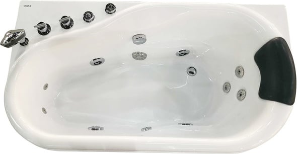 jet tub installation Eago Whirlpool Tub White Modern