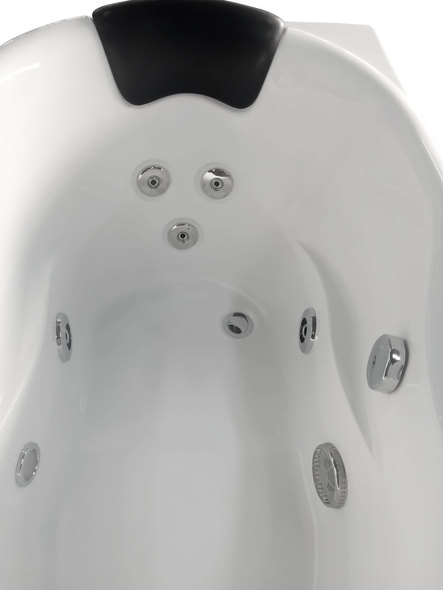 walk in jacuzzi tub with shower Eago Whirlpool Tub White Modern