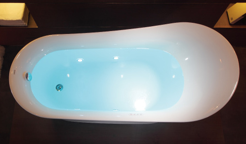 tub shower stem Eago Air Bath White Modern