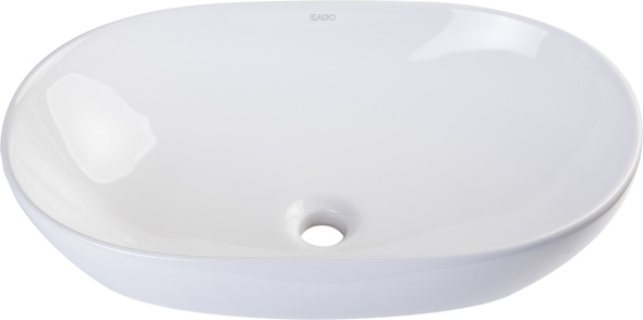 undermount basin Eago Bathroom Sink White Modern