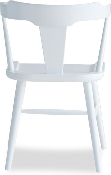 Edloe Finch Dining Chair Dining Room Chairs Wood paint: White Contemporary