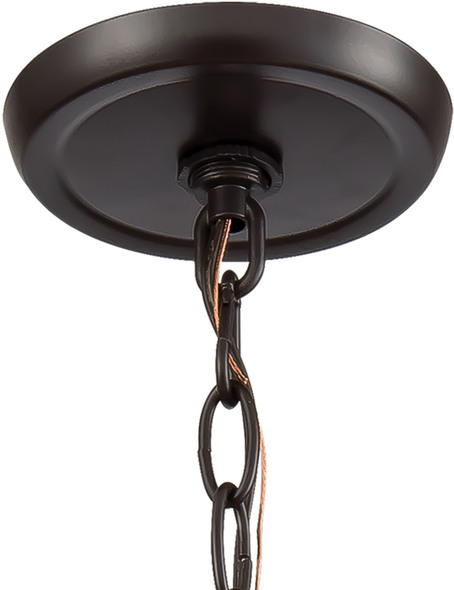 cheap glass pendant lights ELK Lighting Pendant Oil Rubbed Bronze Modern / Contemporary