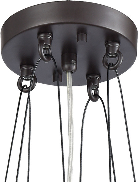 10 ceiling light ELK Lighting Mini Pendant Oil Rubbed Bronze Modern / Contemporary