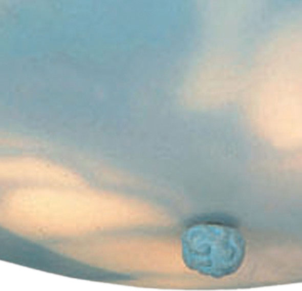 modern flush mount ceiling fan ELK Lighting Semi Flush Mount White Transitional