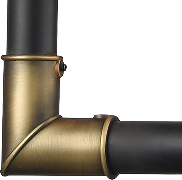 black pendant light set ELK Lighting Mini Pendant Classic Brass, Oil Rubbed Bronze Transitional