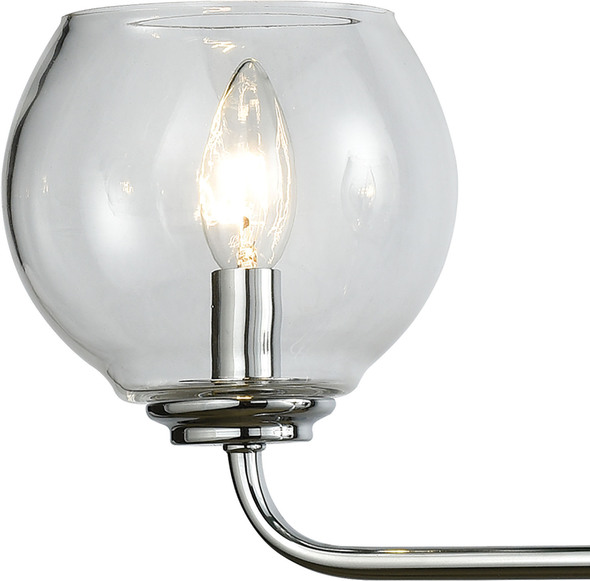 best vanity bulbs ELK Lighting Vanity Light Polished Chrome Transitional