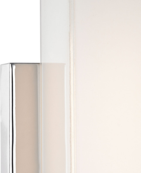 plug in sconce with shade ELK Lighting Sconce Chrome Modern / Contemporary