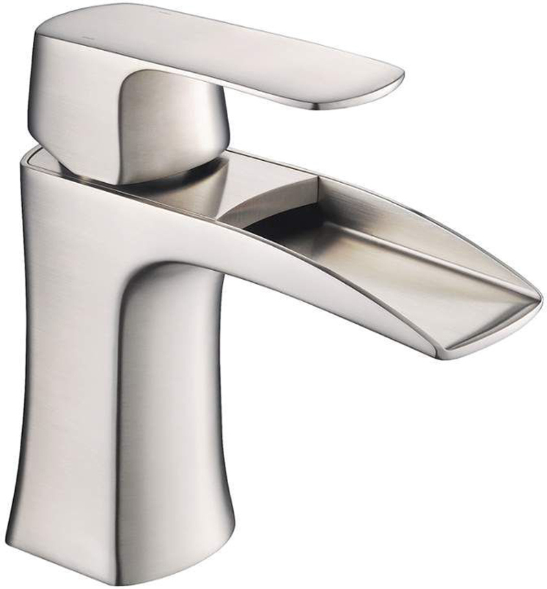 buy bathroom sink faucets Eviva Brushed Nickel