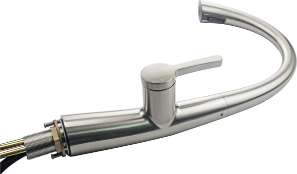 bath faucets Eviva Brushed Nickel