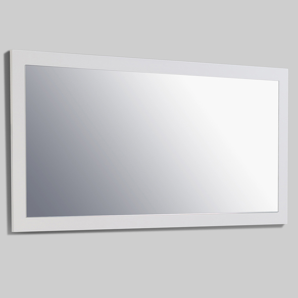 best mirror design for bathroom Eviva Glossy White