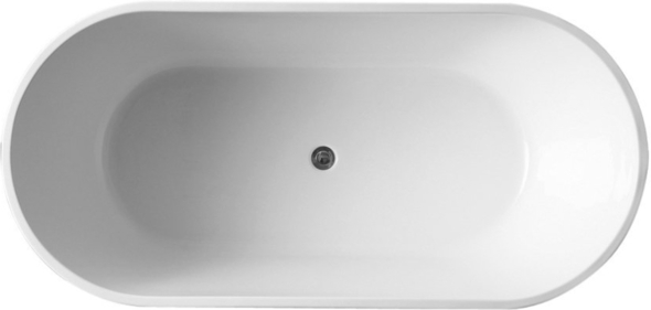 bathtub washroom Eviva White