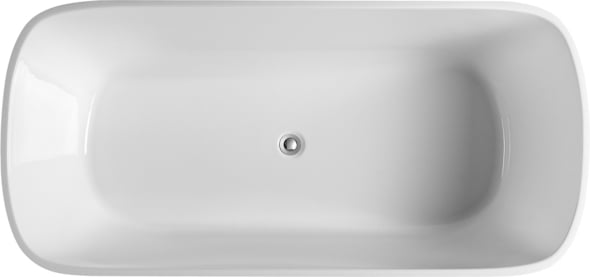 best drain cover for bathtub Eviva White
