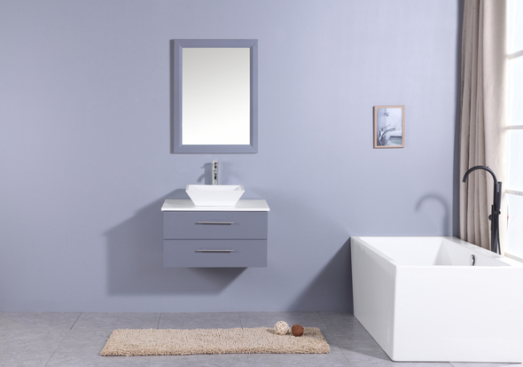 bathroom vanity set Eviva Grey
