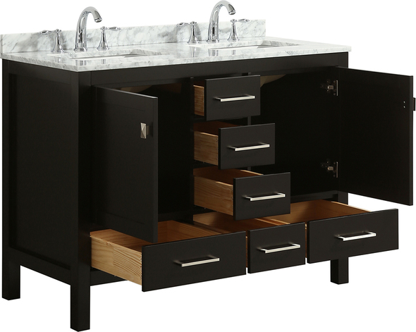 small cabinet for bathroom countertop Eviva Espresso