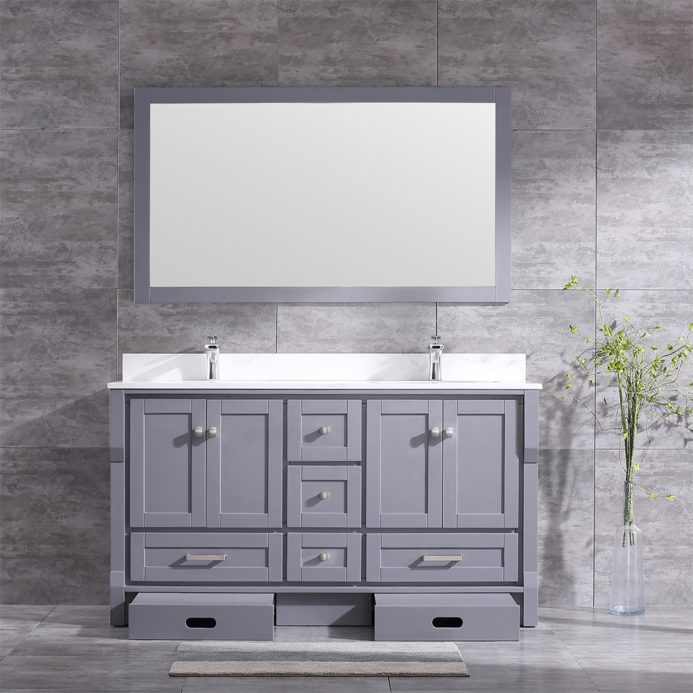 buy bathroom cabinets Eviva Grey