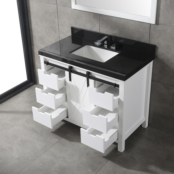washroom vanity design eviva White