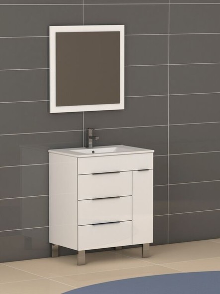 toilet with cupboard Eviva bathroom Vanities White Modern