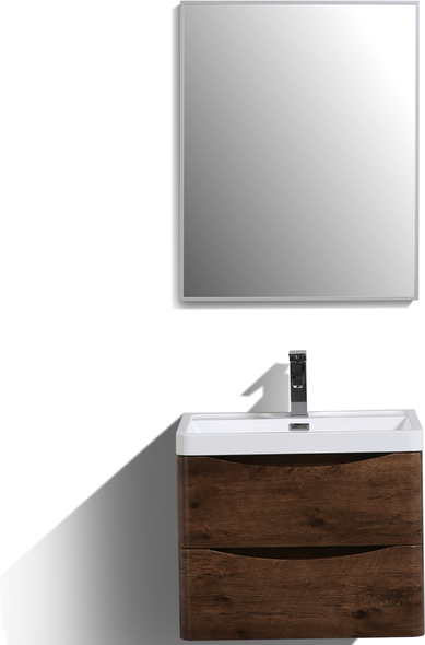 50 inch double vanity Eviva bathroom Vanities Rosewood Modern