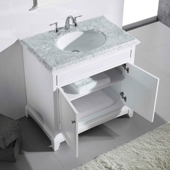 40 inch vanity top Eviva bathroom Vanities White Traditional/ Transitional