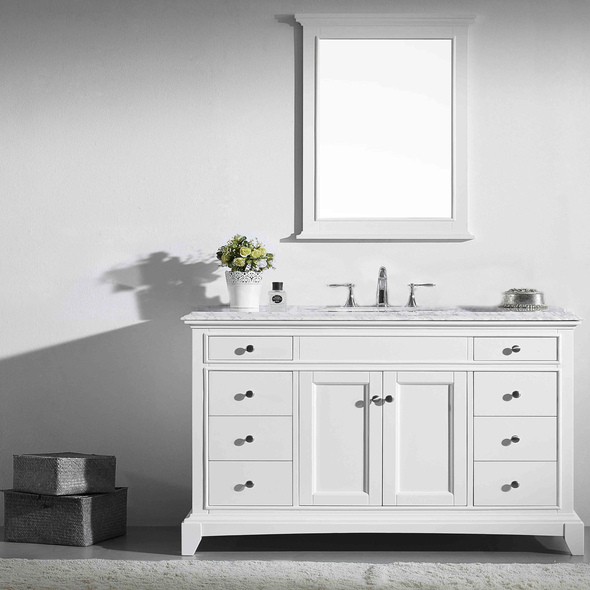 bathroom vanities that look like antique furniture Eviva bathroom Vanities White Traditional/ Transitional