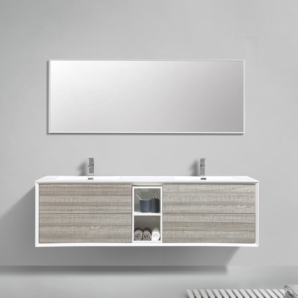home hardware vanities with tops Eviva Ash White