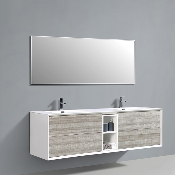 home hardware vanities with tops Eviva Ash White