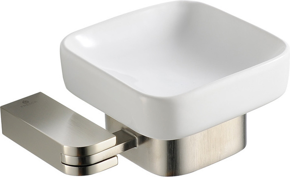 toilet soap stand Fresca Brushed Nickel