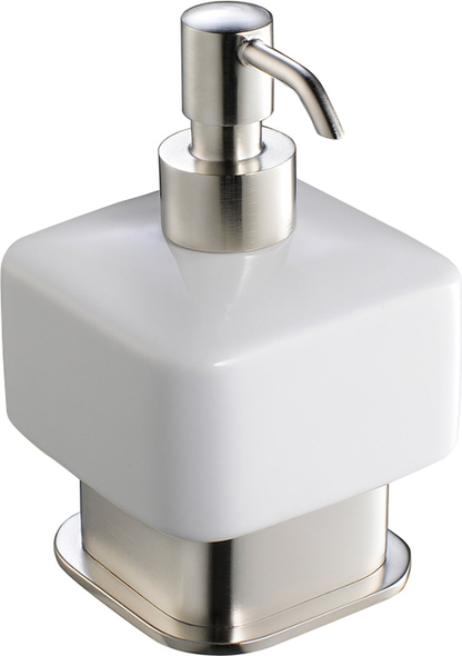soap soap dispenser Fresca Soap Dispensers Brushed Nickel