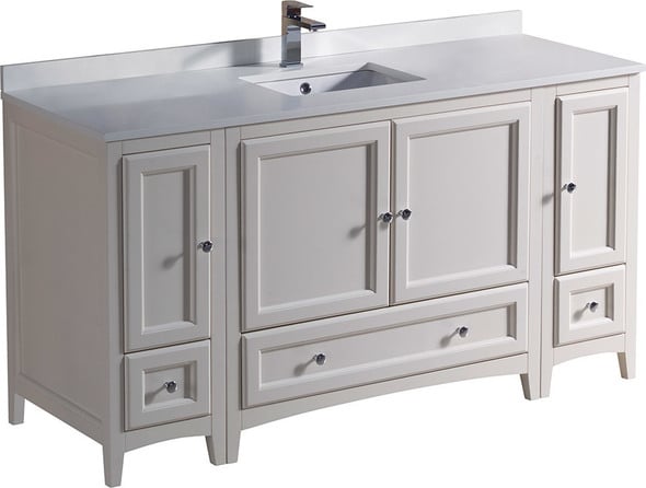 30 bathroom vanities with tops Fresca Antique White Traditional