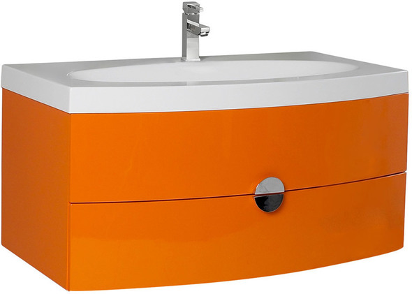 40 inch bath vanity Fresca Orange Modern