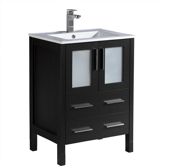 small basin unit Fresca Bathroom Vanities Espresso Modern