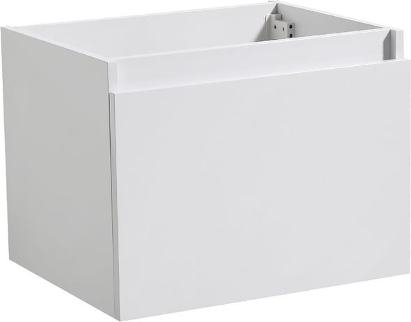 small bathroom vanity with storage Fresca White Modern