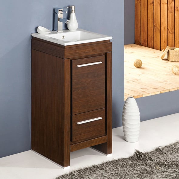 best bathroom furniture Fresca Bathroom Vanities Wenge Brown Modern