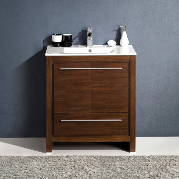 complete bathroom vanity sets Fresca Wenge Brown Modern