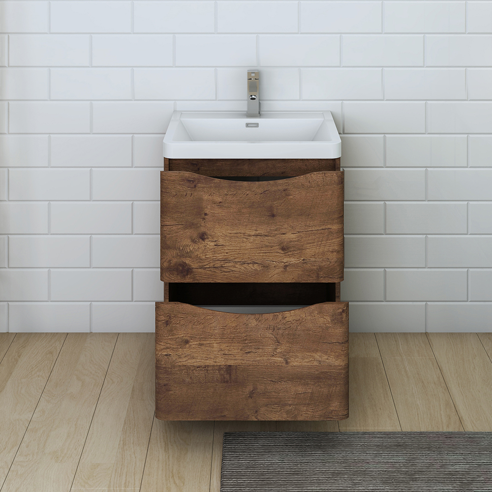 double vanity bathroom ideas Fresca Rosewood