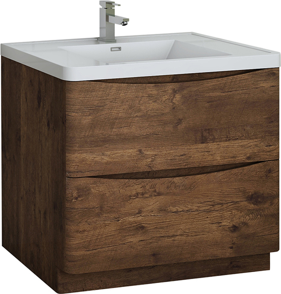bathroom cabinet and vanity set Fresca Rosewood