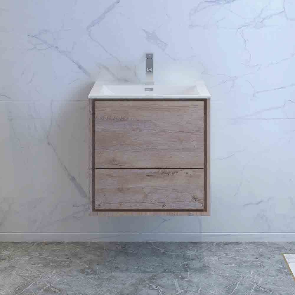 discount bathroom countertops Fresca Rustic Natural Wood