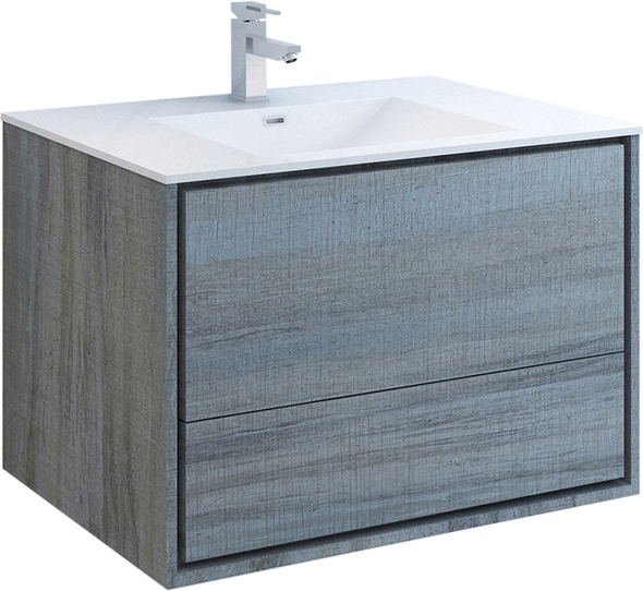 best vanities for small bathrooms Fresca Ocean Gray