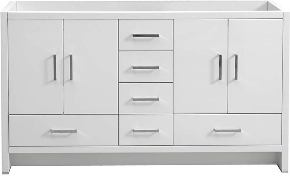 dark grey bathroom cabinets Fresca Glossy White