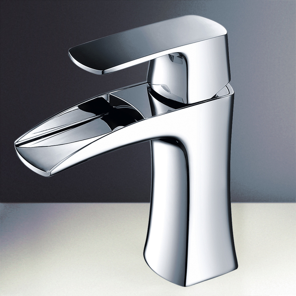 the modern faucet Fresca Chrome