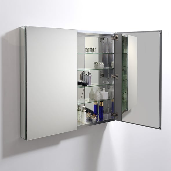 large bathroom mirror cabinet with lights Fresca Mirror