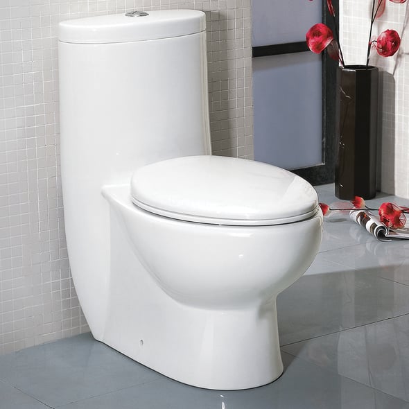 lowes bathroom toilet stools Fresca White