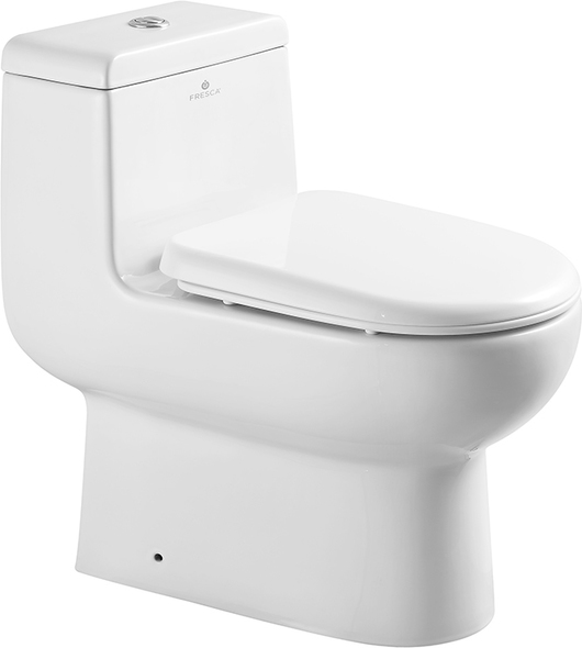 flush toilet model Fresca White