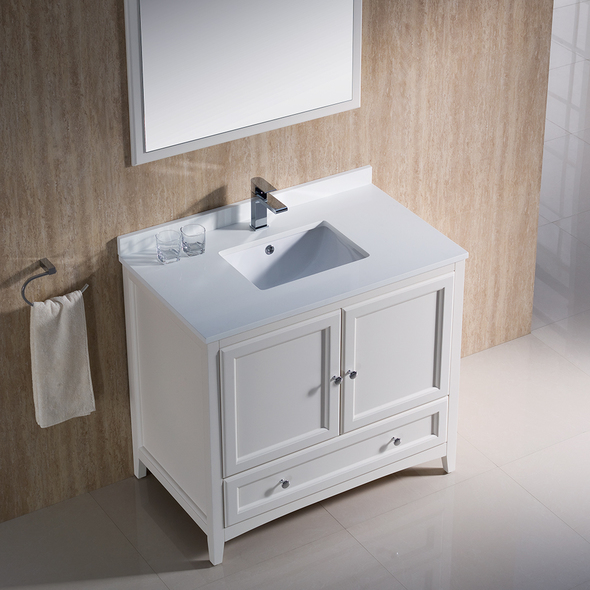 70 inch double sink vanity top Fresca Antique White Traditional