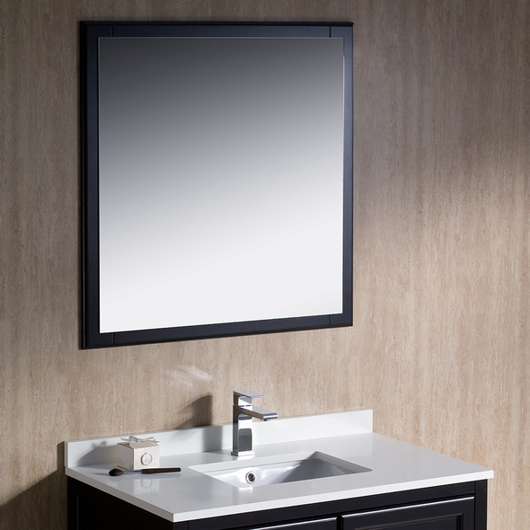 furniture bathroom vanity with sink Fresca Espresso Traditional