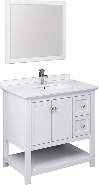 70 bathroom vanity top double sink Fresca White
