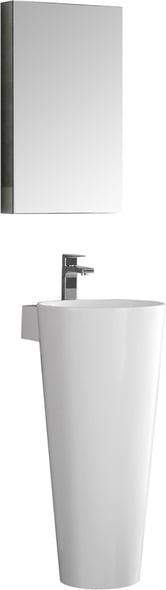 sink unit bathroom Fresca White Modern
