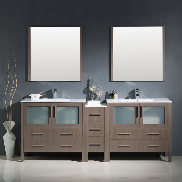 50 vanity Fresca Gray Oak Modern