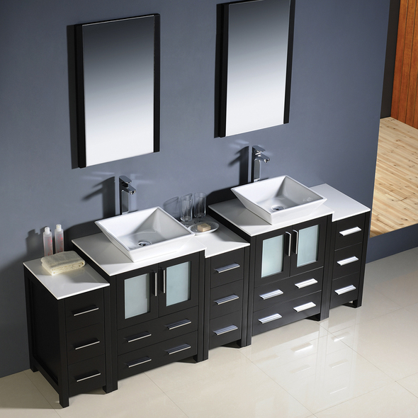 bathroom vanity unit and sink Fresca Espresso Modern