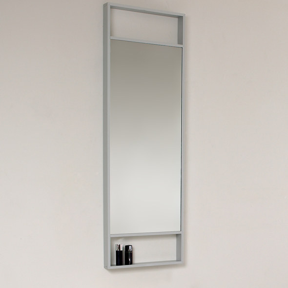 small grey bathroom cabinet Fresca Gray Oak Modern